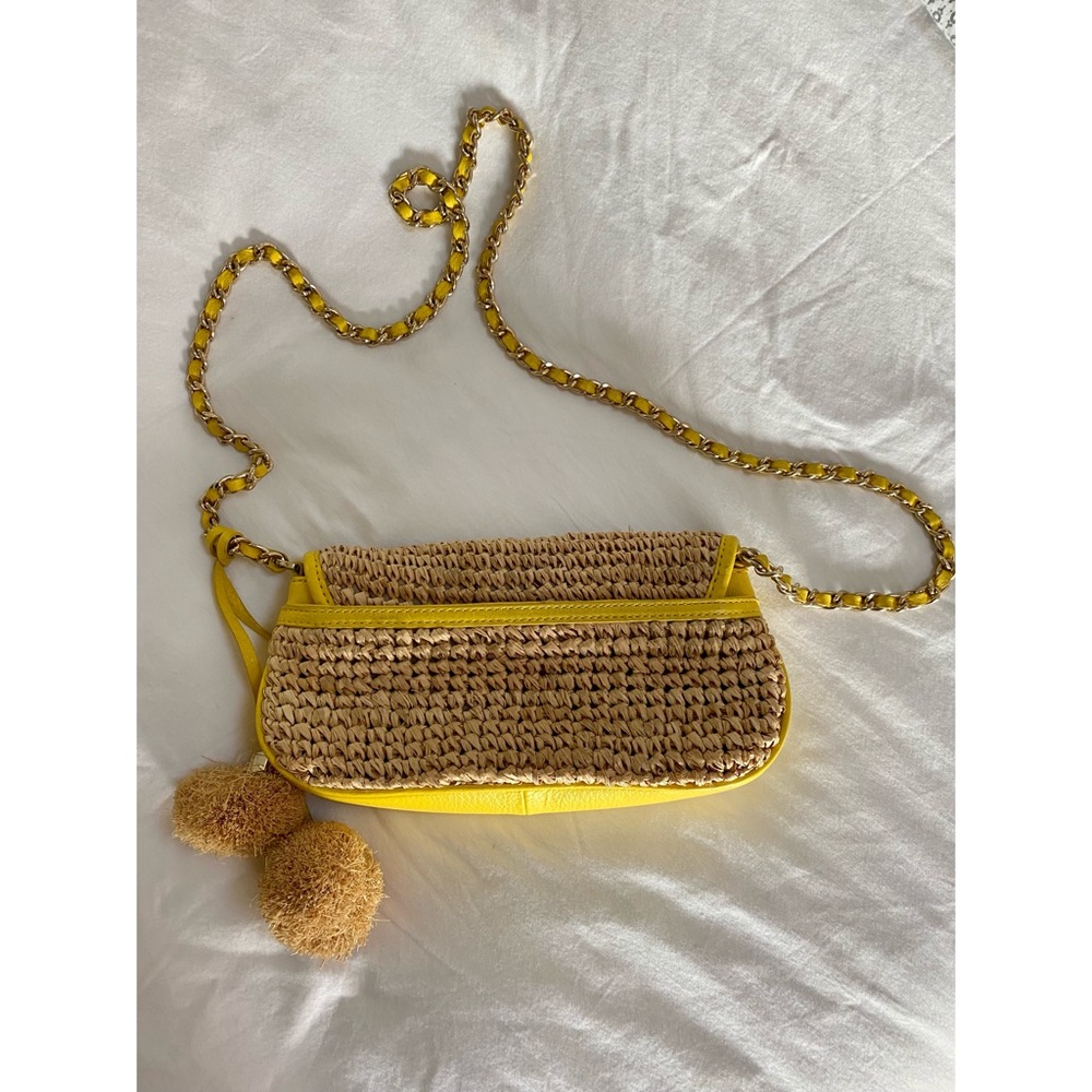 Tory Burch Thea Mini Straw Crossbody Bag - Picture 2 of 10